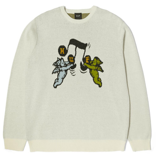 Huf Ανδρικό φούτερ Song Intarsia Sweater